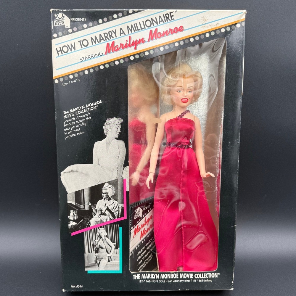 How to Marry a Millionaire Marilyn Monroe Movie Collection 11.5‎ Doll 1993 5014